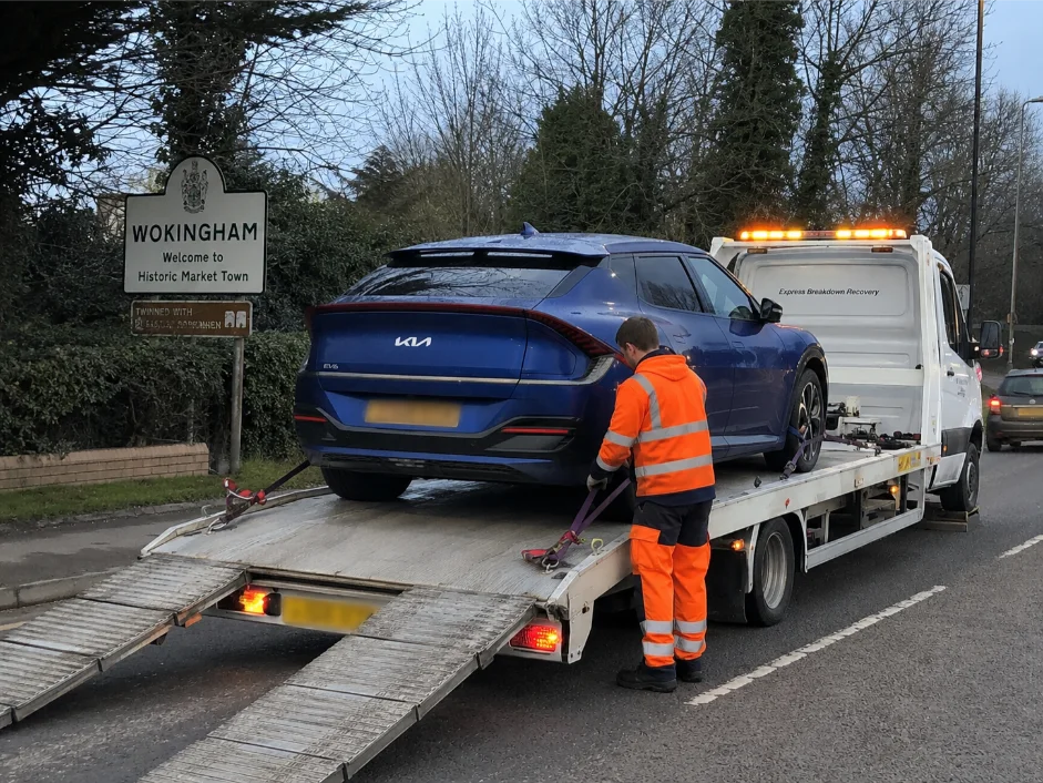 Kia EV6 Electric Vehicle Recovery Wokingham