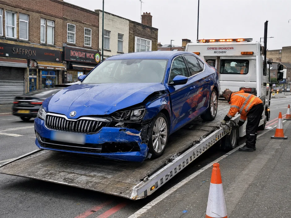 Skoda Superb Accident Recovery Southall