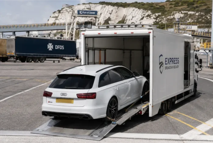 Europe Vehicle Transport Audi RS6 Port Of Dover