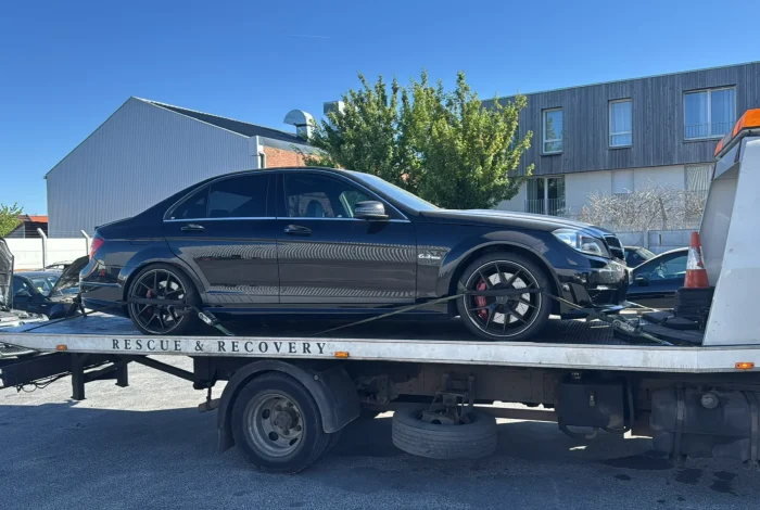 Mercedes c63 Performance Car Towing and Transport London