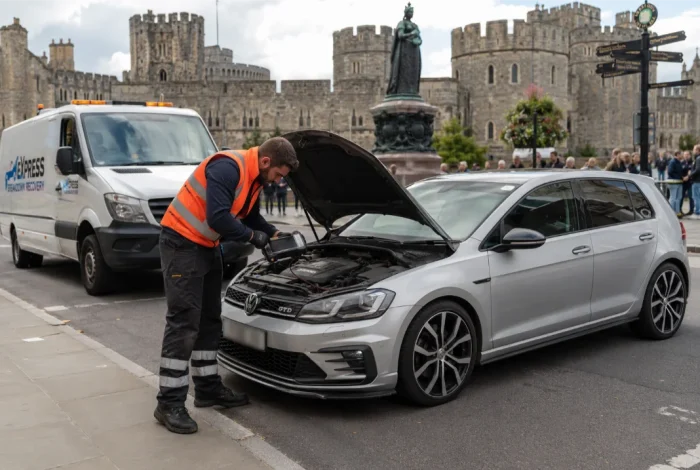 Roadside assistance Volkswagen Golf Gtd Windsor